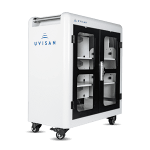 Synergiz_Uvisan-3-4 Synergiz HoloBox Uvisan pour désinfecter les casques VR